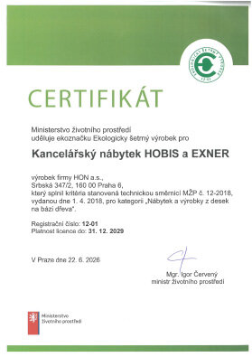 Ekologicky šetrný výrobok