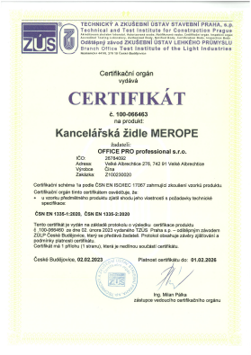 Kancelárska stolička Merope