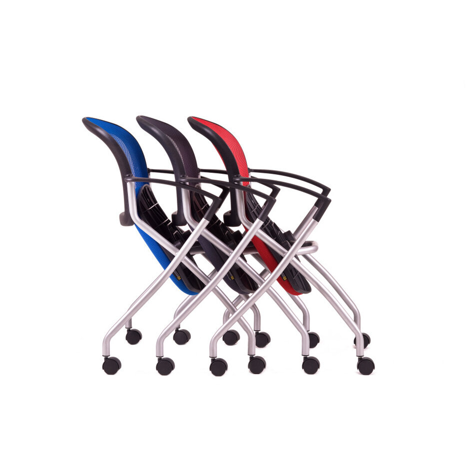 Görgős tárgyalószék, DK 90, kék